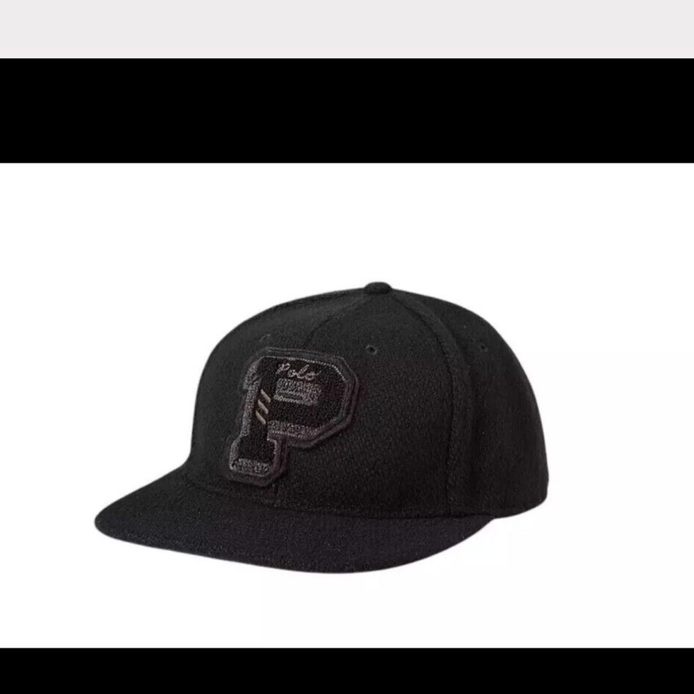 Black on Black hard to find Polo Ralph Lauren baseball Cap